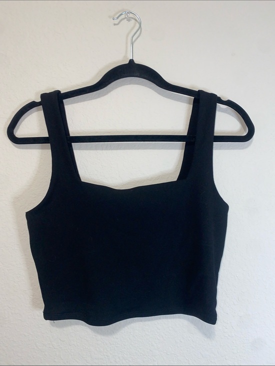 The Workshop Tops - ✨NWT The Workshop Black Ribbed Cropped Tank Top!